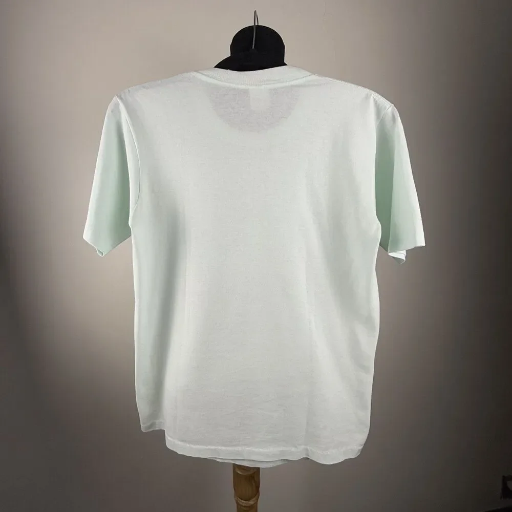 80s/90s Vintage Graphic Cat T-Shirt Pastel Kawaii Kitten | Made in USA - Picture 5 of 14